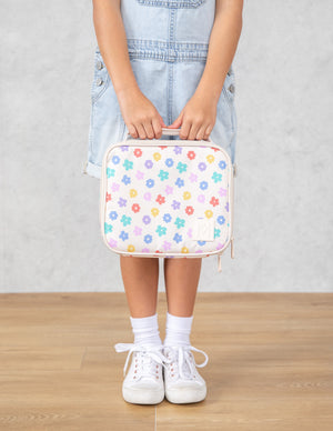 MontiiCo Medium Insulated Lunch Bag - Daisy Dream