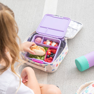 MontiiCo Medium Insulated Lunch Bag - Daisy Dream