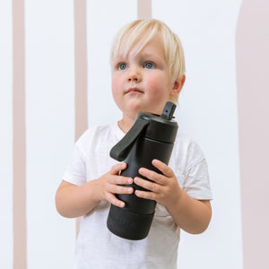 MontiiCo FUSION 475ML Drink Bottle with Sipper Lid - Midnight