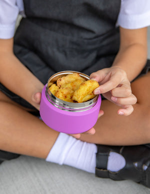 Montiico Mini Food jar - 200ml - Fuchsia -