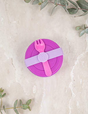 Montiico Mini Food jar - 200ml - Fuchsia -