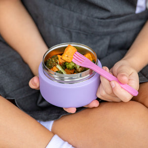 Montiico Mini Food jar - 200ml - Lilac