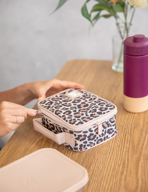 Montiico mini Insulated Lunch bag - Leopard
