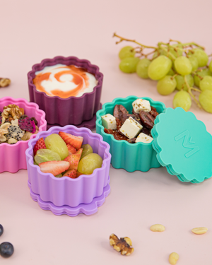 MontiiCo Silicone Scallop Tub - Lagoon