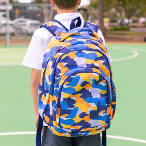 MontiiCo School Backpack - Camo Trail