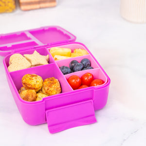 MontiiCo Bite Lunch Box - Fuchsia