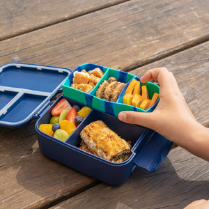 MontiiCo Bite Tray - Coastal Marble