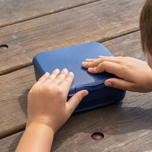 MontiiCo Bite Lunch Box - Navy