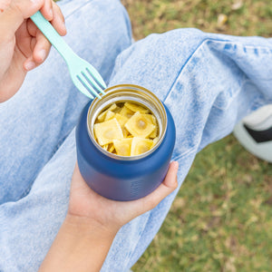 MontiiCo Insulated Lunch Pot - Navy