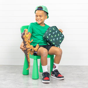 MontiiCo Medium Insulated Lunch Bag - Dinosaur
