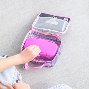 MontiiCo Mini Insulated Lunch bag - Meadow (Clip Handle)