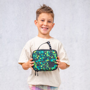 MontiiCo Mini Insulated Lunch bag - Splat (Clip Handle)