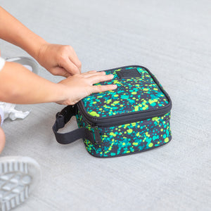 MontiiCo Mini Insulated Lunch bag - Splat (Clip Handle)