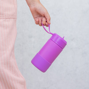 MontiiCo 350ml Drink Bottle Sipper - Fuchsia