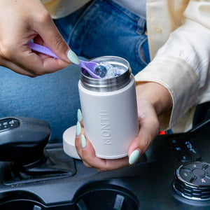 MontiiCo Insulated Snack Pot - Cream