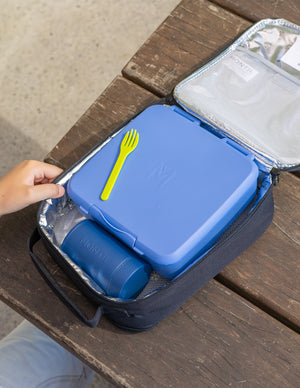 MontiiCo Insulated Snack Pot - Navy