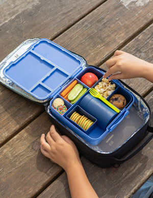 MontiiCo Insulated Snack Pot - Navy