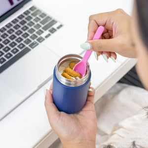 MontiiCo Insulated Snack Pot - Navy