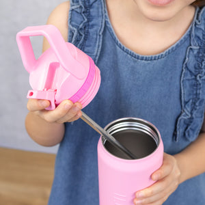 Montii.Co Drink Bottle Sport Sipper Lid 750ml - Bubblegum