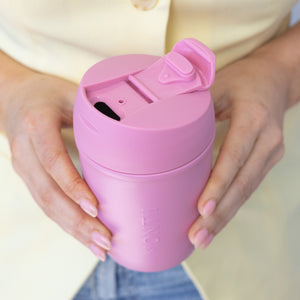 MontiiCo 380ml Coffee Cup - Bubblegum