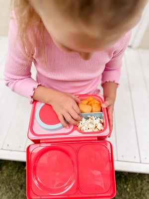 OMIEBOX UP HOT & COLD BENTO BOX - CHERRY PINK