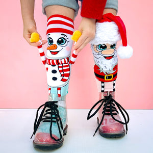 Mad Mia Socks - SANTA & SNOWMAN