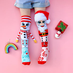 Mad Mia Socks - SANTA & SNOWMAN