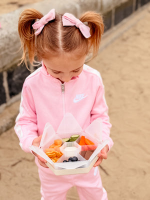 MELII LUXE HEXAGON SNACKLE BOX - Ivory