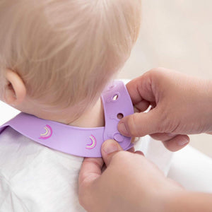 Bumkins Silicone Bib - Rainbows