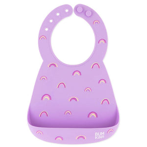 Bumkins Silicone Bib - Rainbows