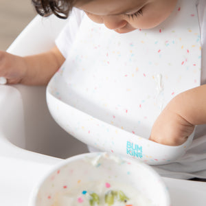 Bumkins Silicone Bib - Vanilla Sprinkle
