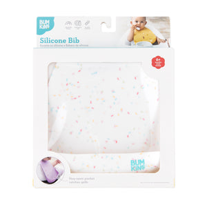 Bumkins Silicone Bib - Vanilla Sprinkle