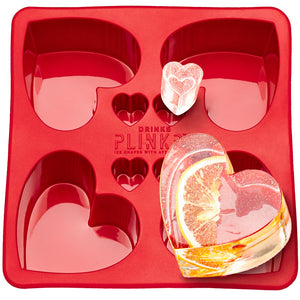 DrinksPlinks - Hearts Tray