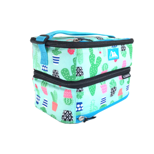 Arctic Zone Dual Lunch Bag - Cactus