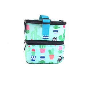 Arctic Zone Dual Lunch Bag - Cactus