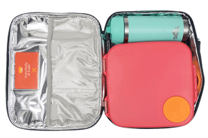 Spencil Big Cooler Lunch Bag + Chill Pack - FLOWER FUN