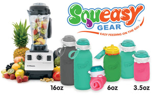 Squeasy Snacker 3oz / 104ml - RED