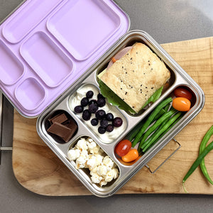 Ecococoon - Stainless Steel Bento 5 - Grape