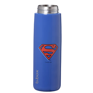 B.box 690mL Insulated Flip Top Bottle - Superman