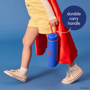 B.box 690mL Insulated Flip Top Bottle - Superman