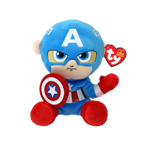Marvel CAPTAIN AMERICA soft Regular Beanie Babies