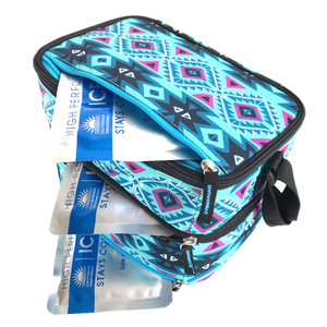 Arctic Zone Dual Lunch Bag - Aztec