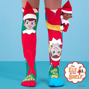 Mad Mia Socks - Elf on the Shelf Socks