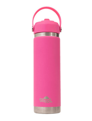 Big Insulated Water Bottle 650ml - Fuchsia