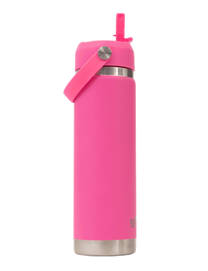 Big Insulated Water Bottle 650ml - Fuchsia