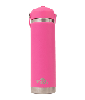 Big Insulated Water Bottle 650ml - Fuchsia