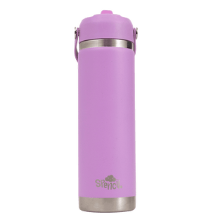 Big Insulated Water Bottle 650ml - Lilac