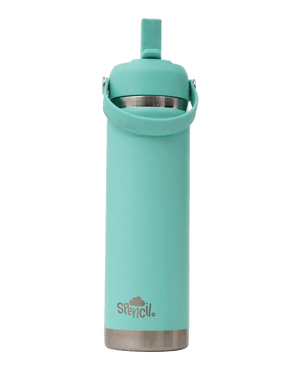 Big Insulated Water Bottle 650ml - Mint