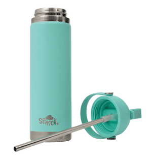 Big Insulated Water Bottle 650ml - Mint