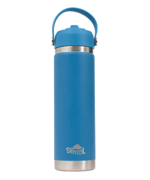 Big Insulated Water Bottle 650ml - Pacific